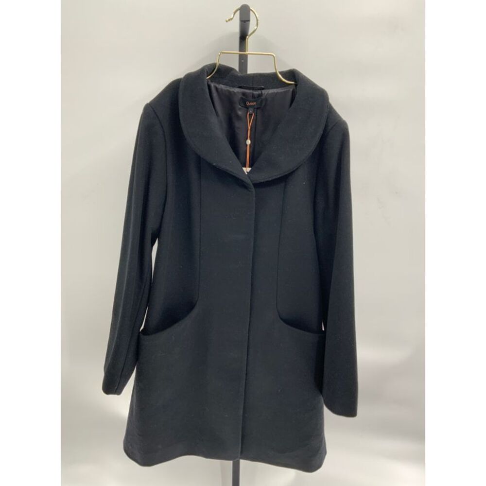 Quince Black Women's Wool Coat